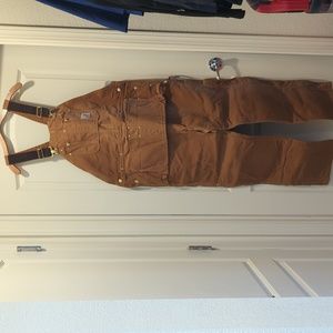 Men's Carhartt bib over all